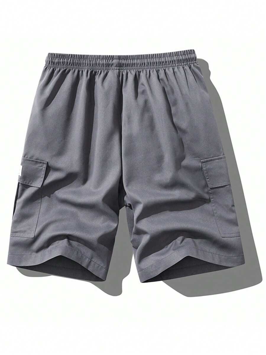 Pantaloni scurți SHEIN, gri