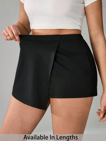 Fustă pantalon SHEIN, negru