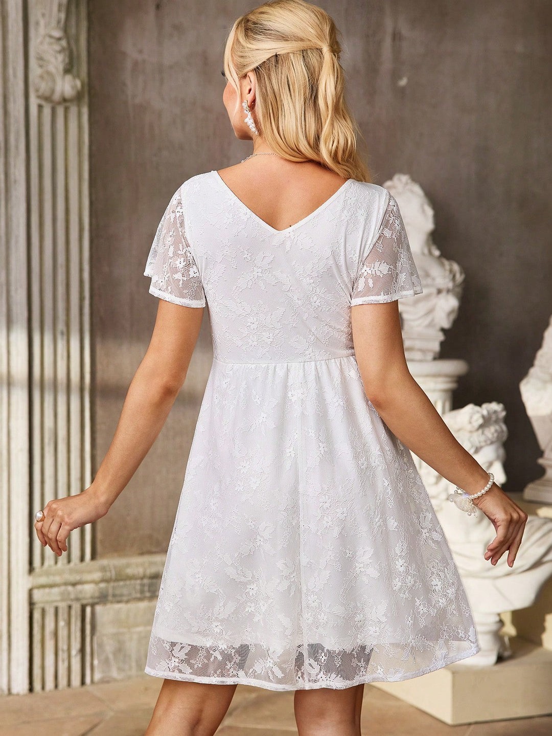 Rochie SHEIN, alb