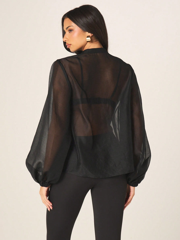 Bluza SHEIN, negru