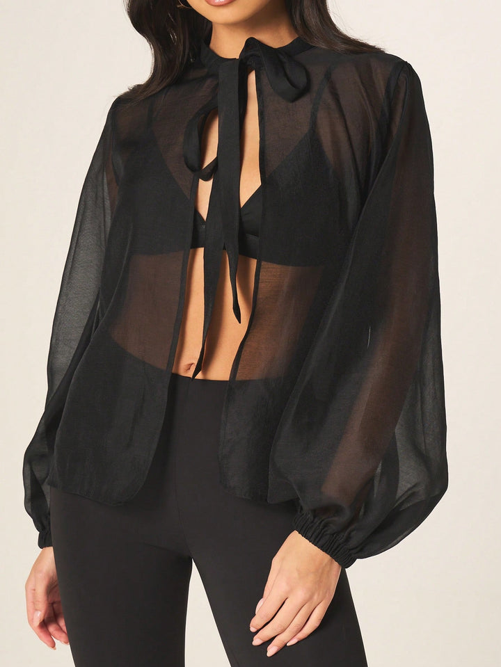 Bluza SHEIN, negru