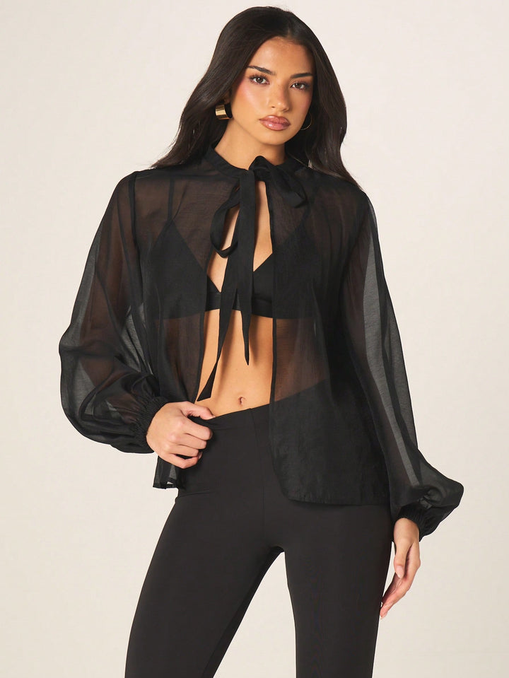 Bluza SHEIN, negru