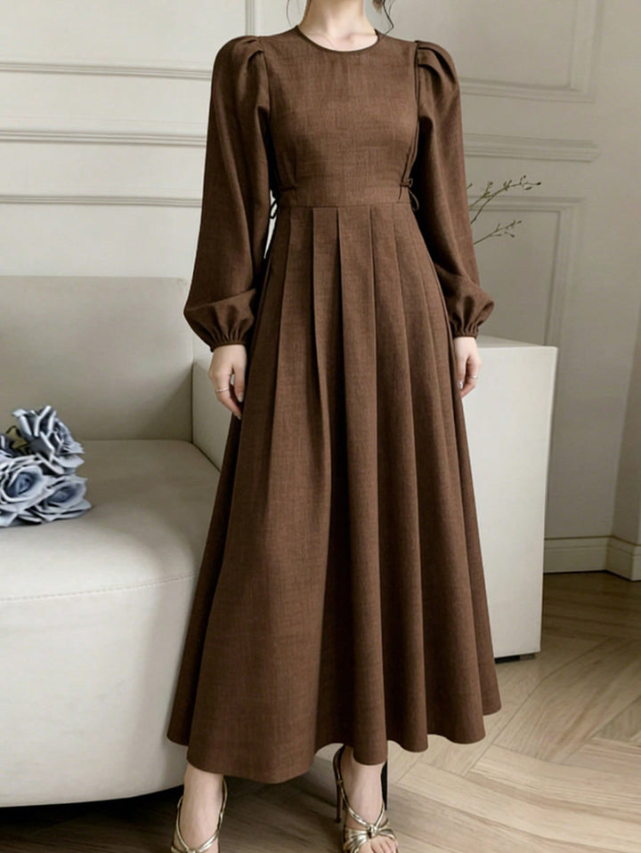 Rochie maxi SHEIN, maro
