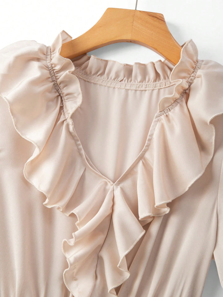 Rochie midi SHEIN, auriu