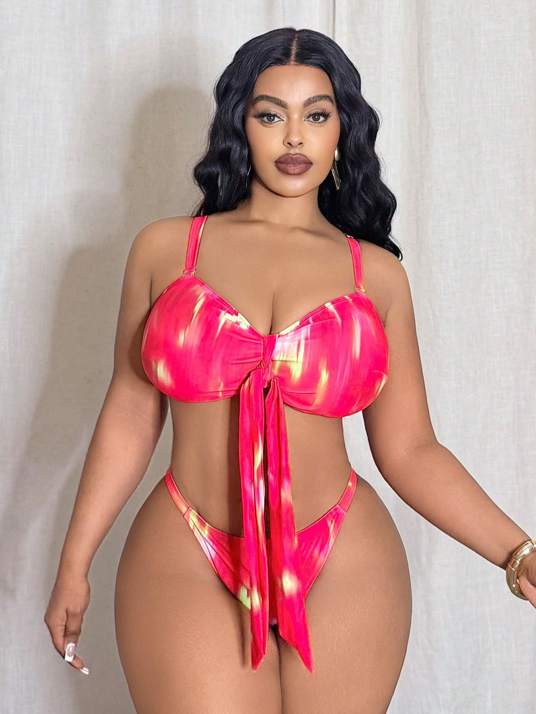 Set bikini de baie SHEIN, mix culori