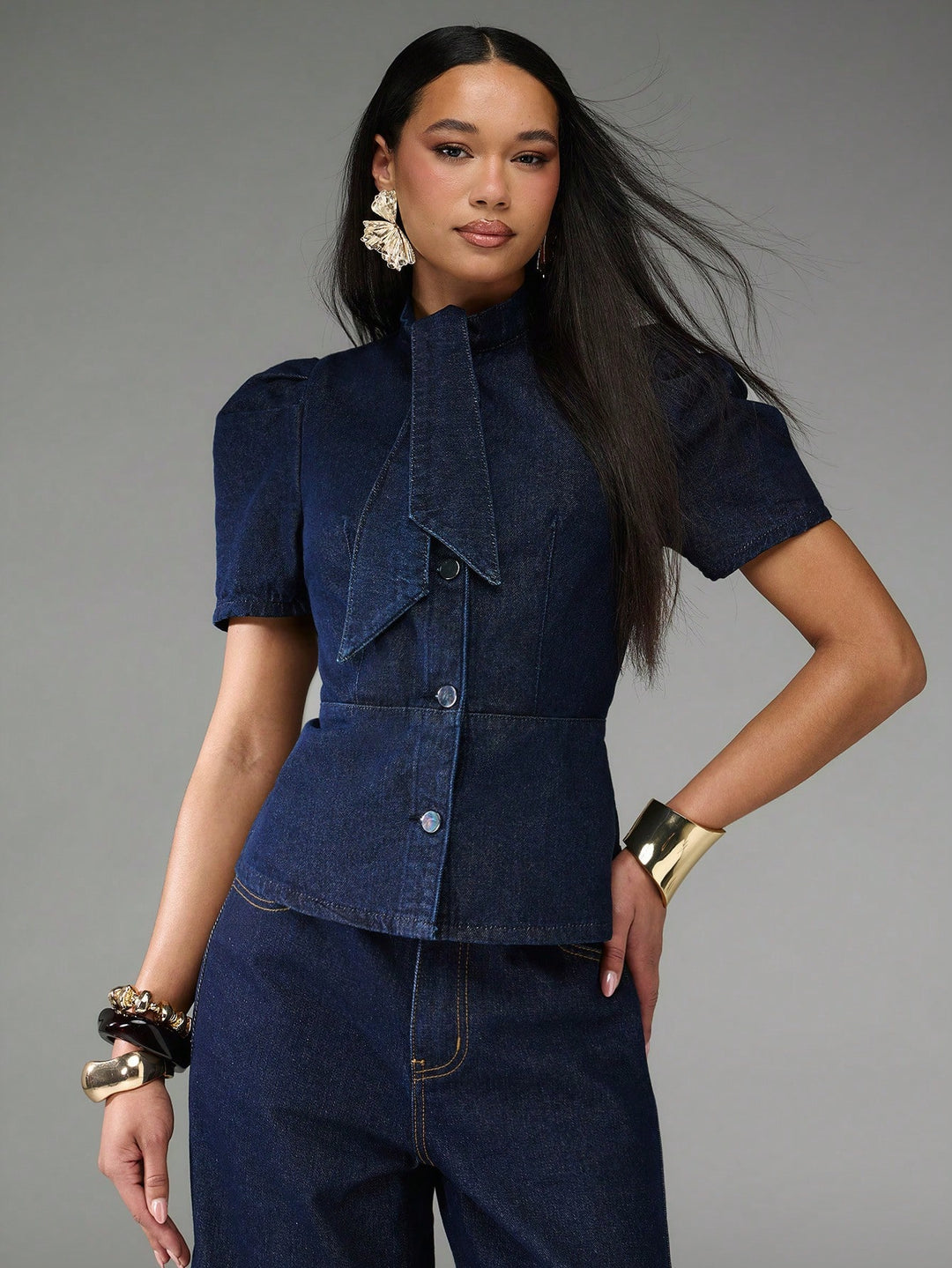 Top SHEIN, albastru