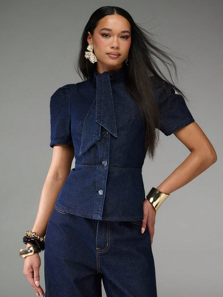 Top SHEIN, albastru