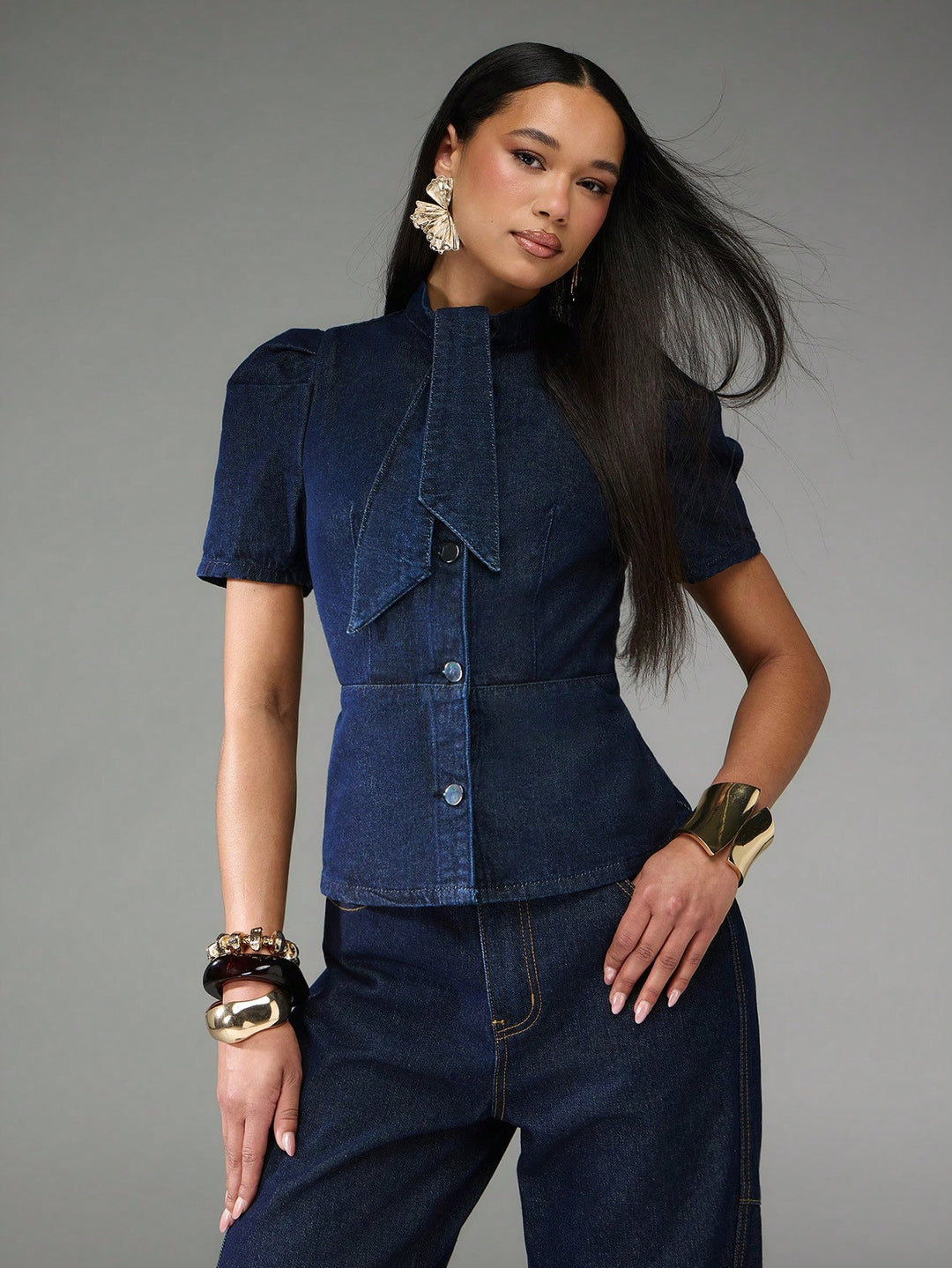 Top SHEIN, albastru
