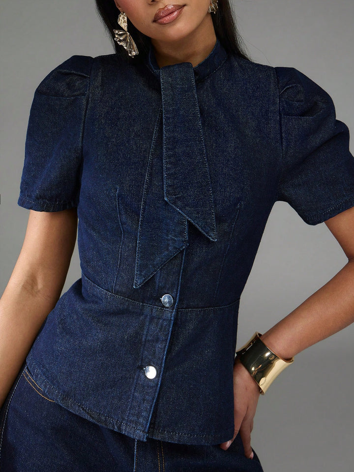 Top SHEIN, albastru