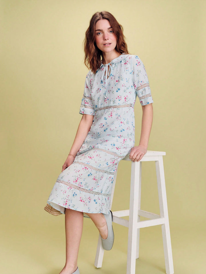 Rochie midi SHEIN, mix culori