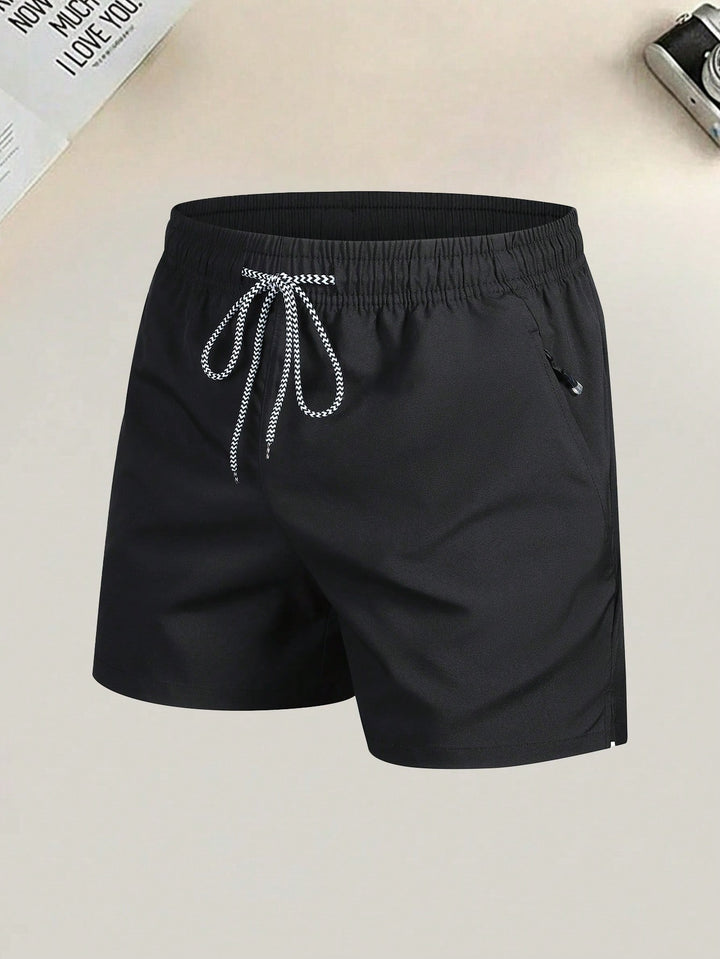 Pantaloni scurți SHEIN, negru