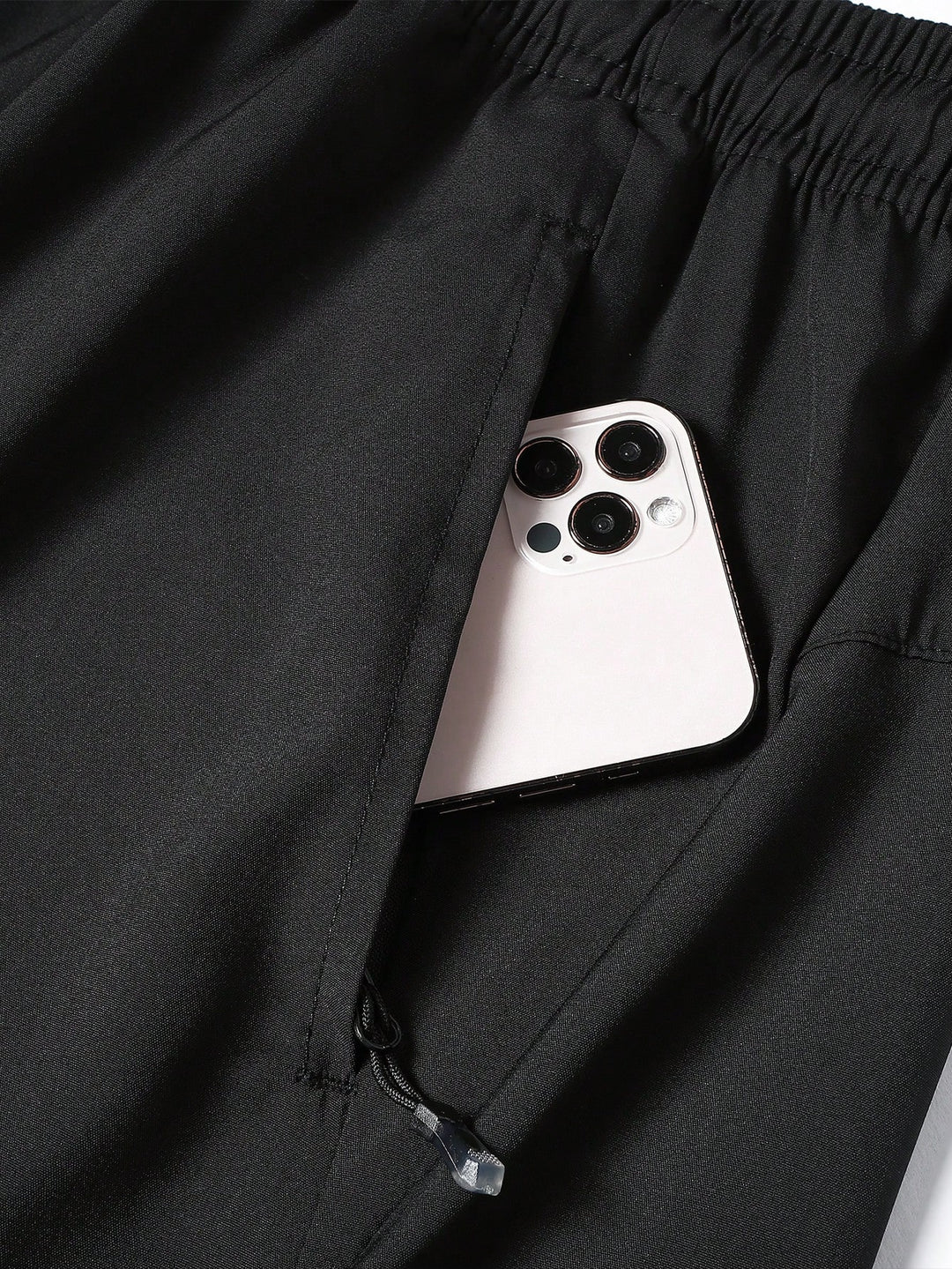 Pantaloni scurți SHEIN, negru