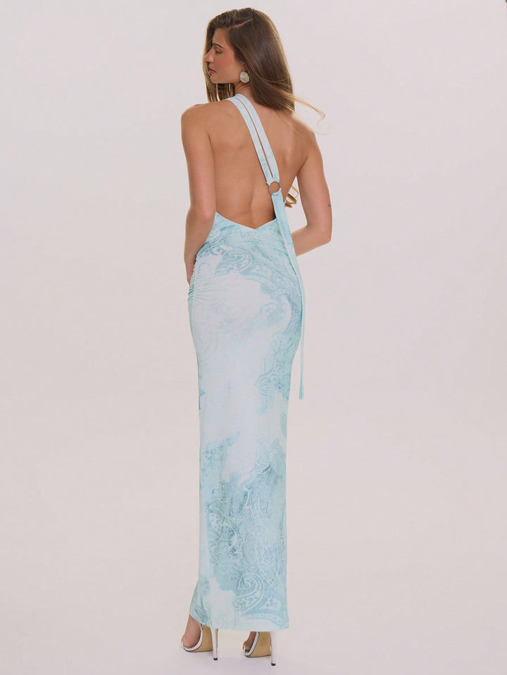 Rochie maxi SHEIN, mix culori
