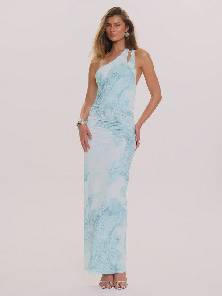 Rochie maxi SHEIN, mix culori