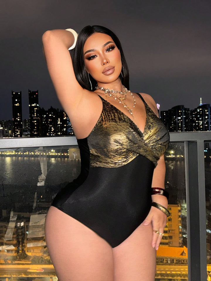 Costum de baie SHEIN, negru