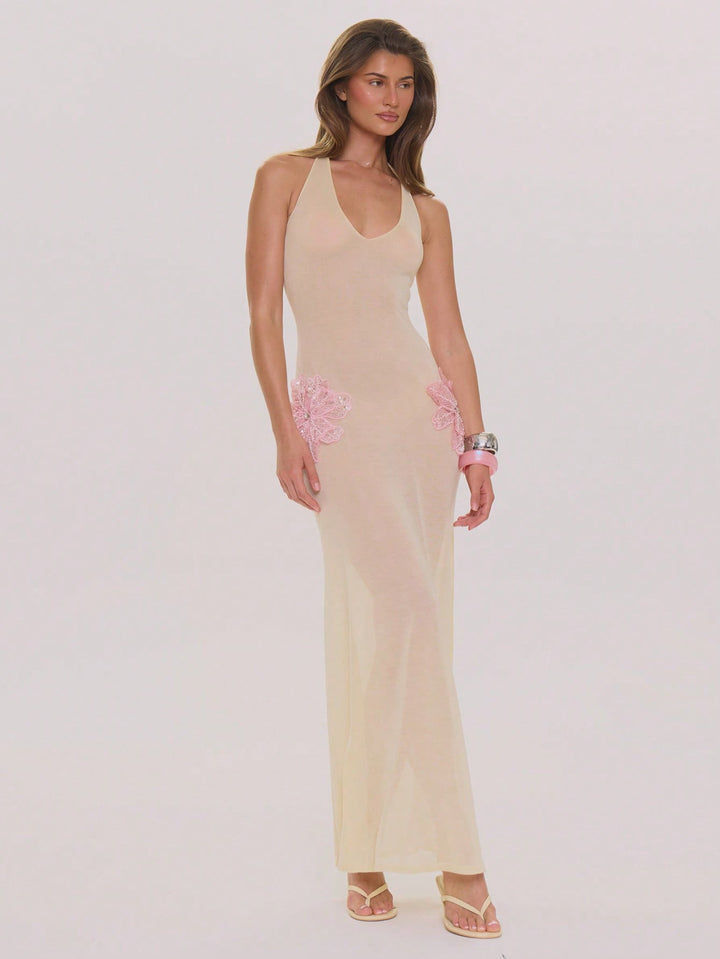 Rochie maxi SHEIN, galben