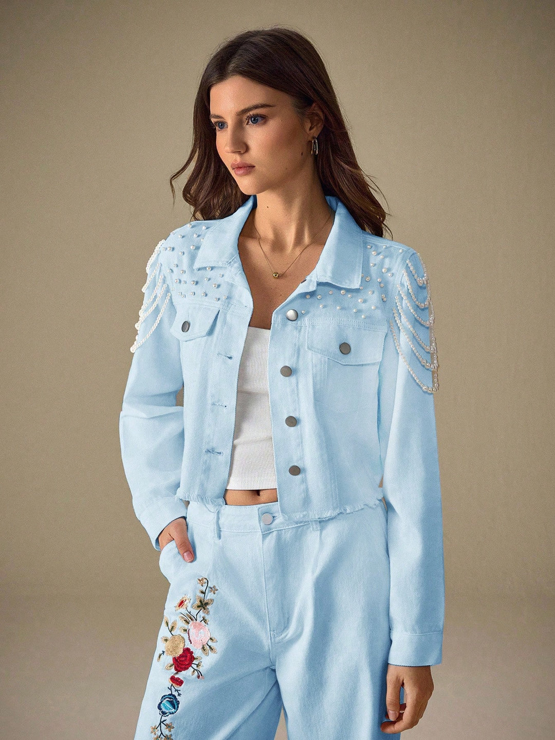 Top SHEIN, albastru