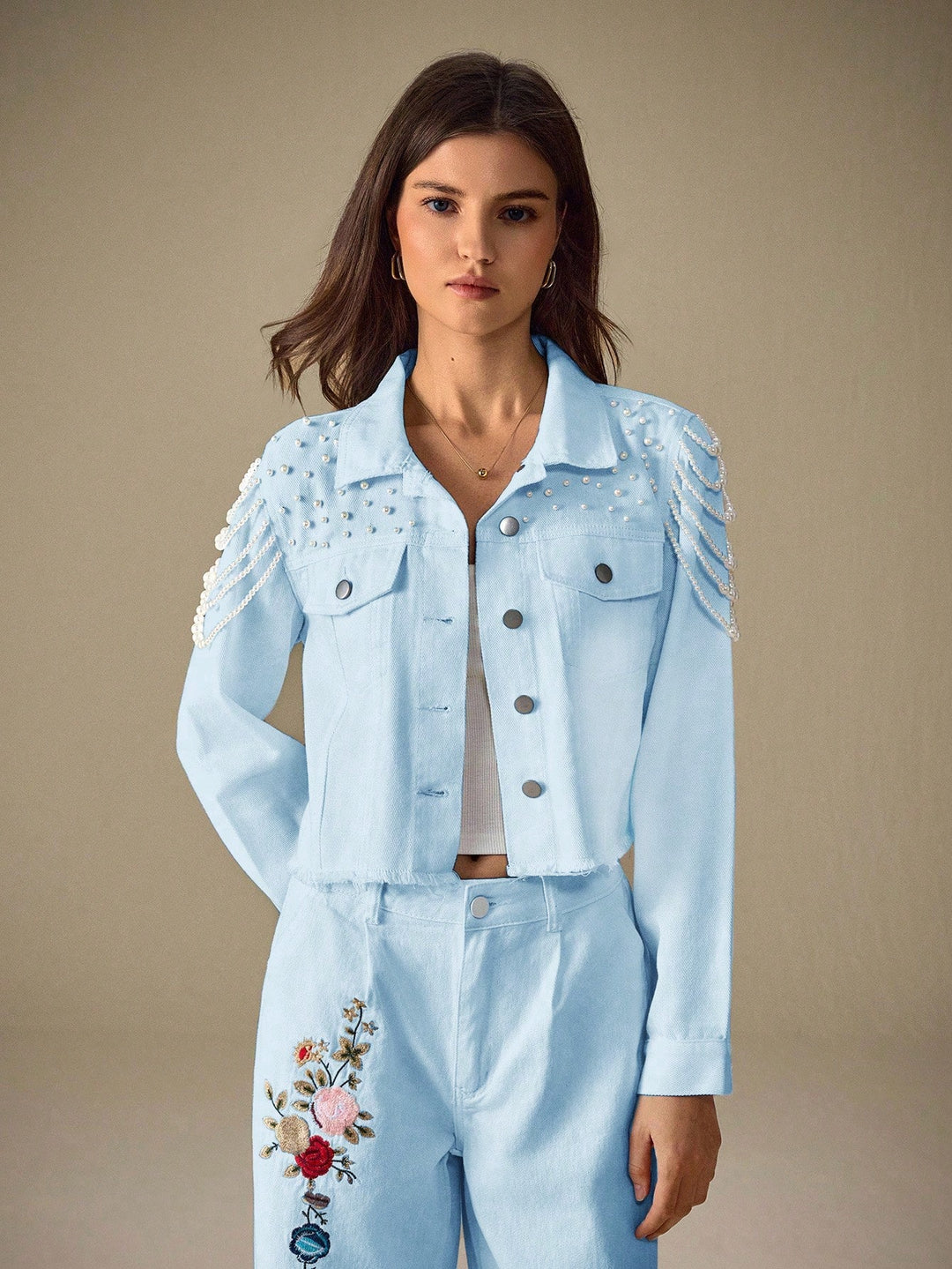 Top SHEIN, albastru