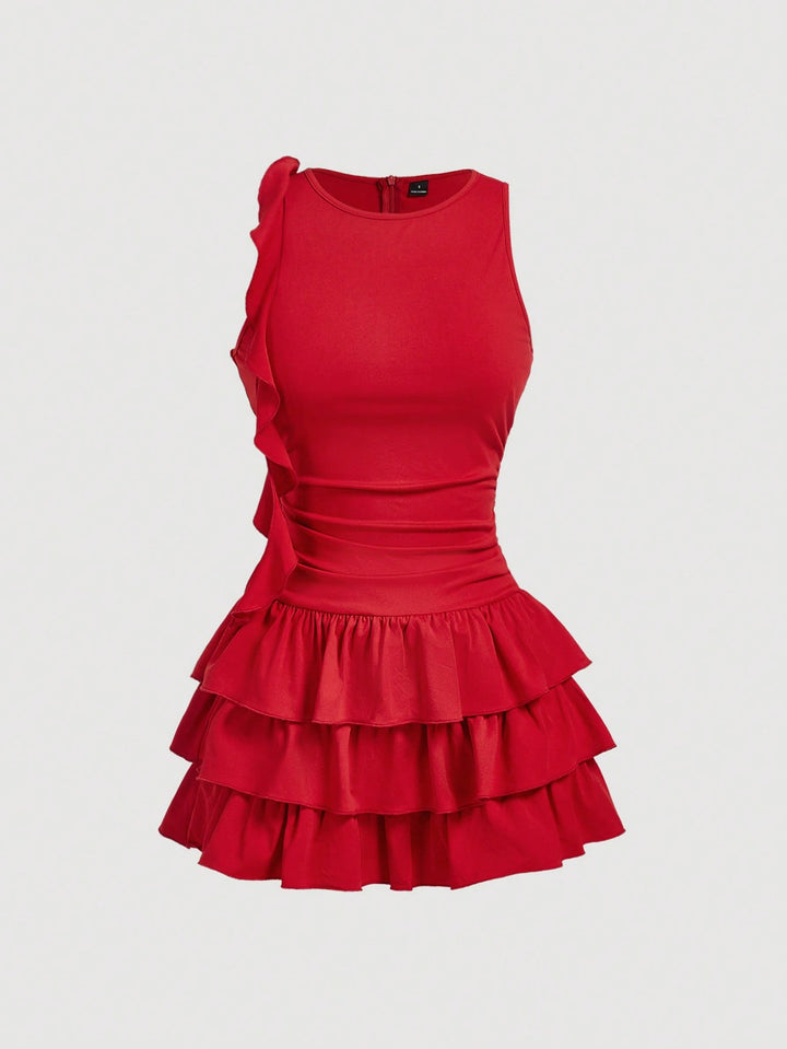 Rochie mini SHEIN, roșu