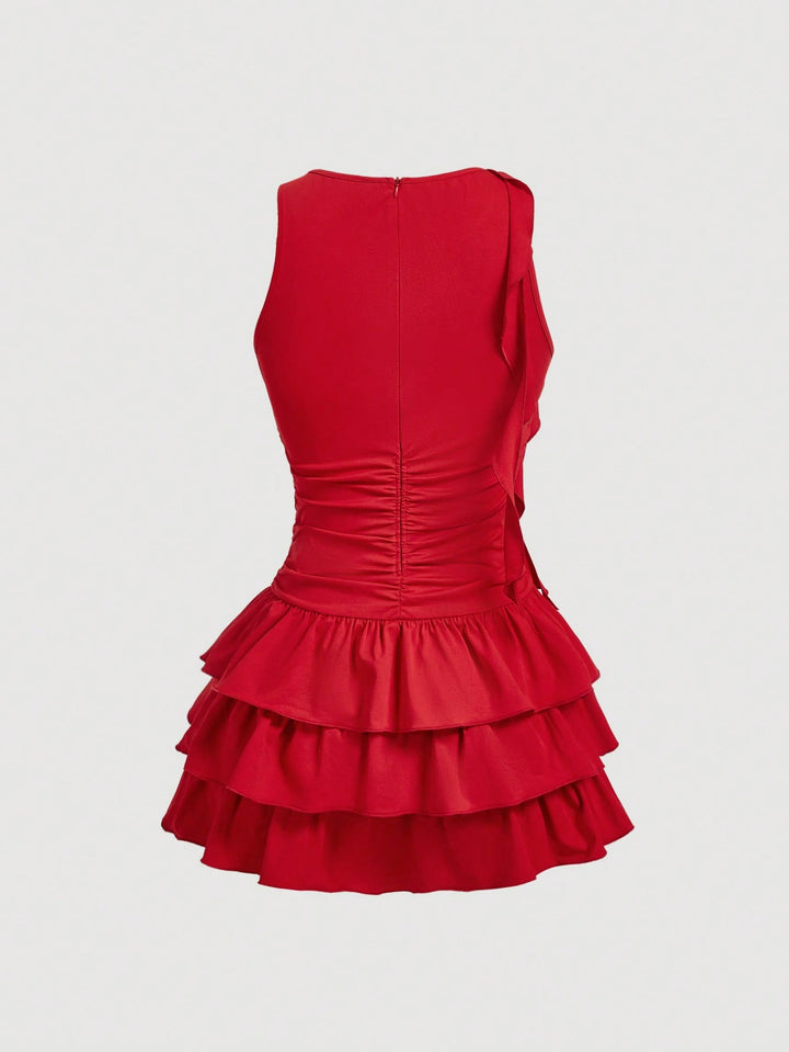 Rochie mini SHEIN, roșu