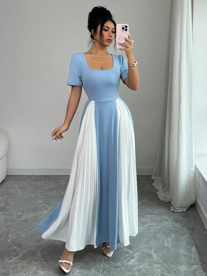 Rochie maxi SHEIN, albastru