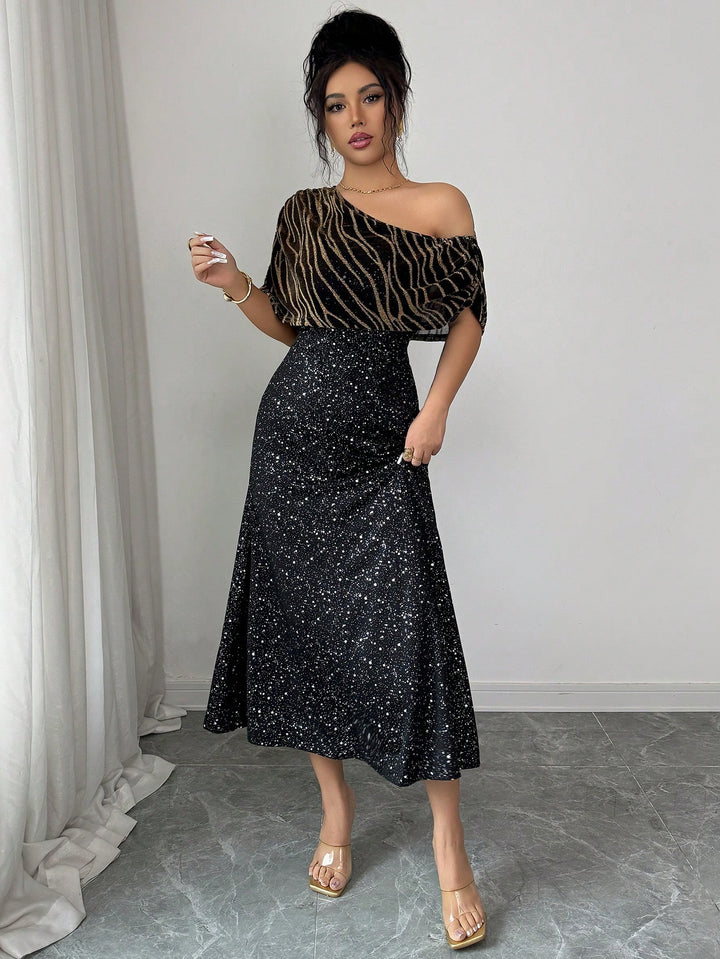 Rochie maxi SHEIN, negru