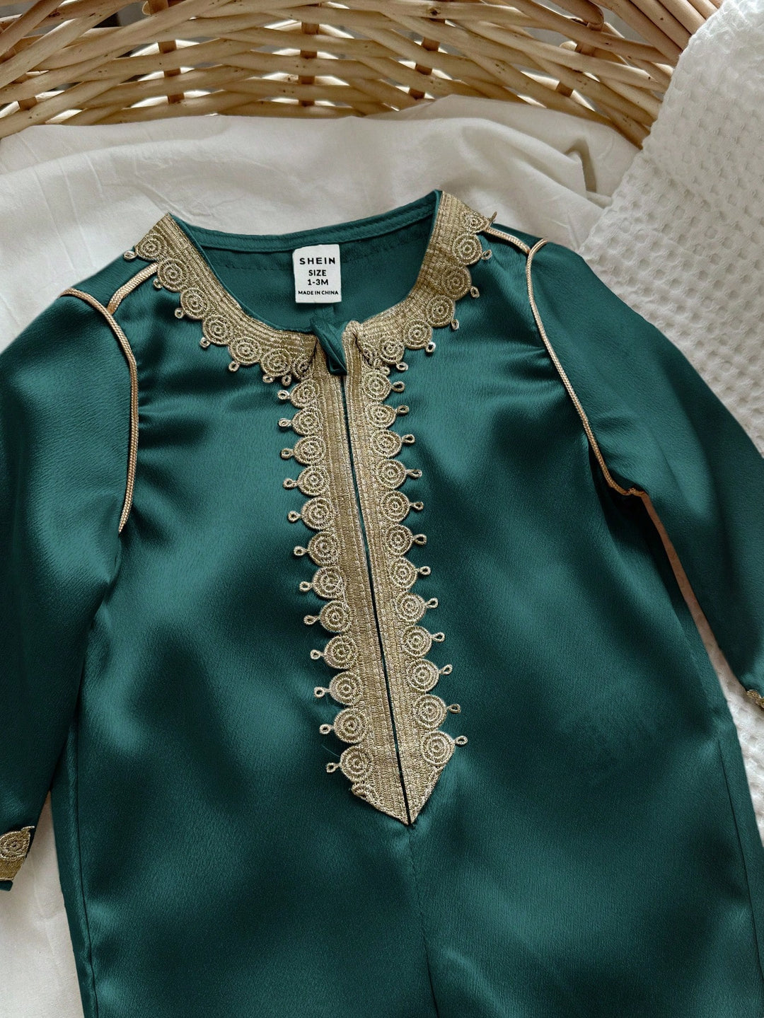 Salopetă SHEIN, verde