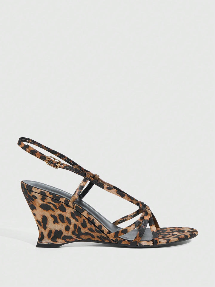 Sandale SHEIN, animal print