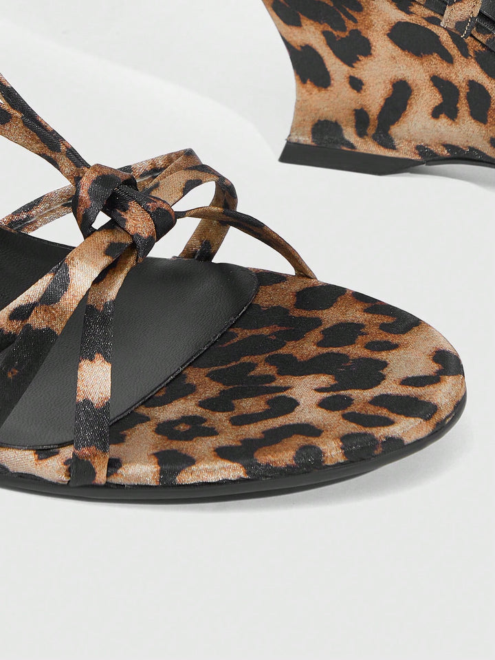 Sandale SHEIN, animal print