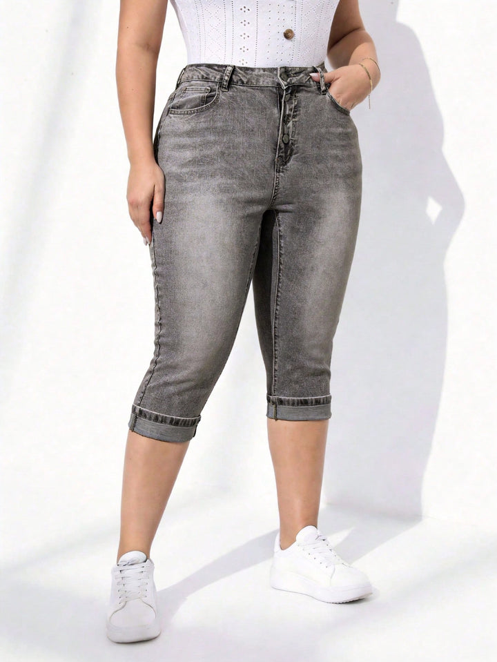Jeans SHEIN, gri