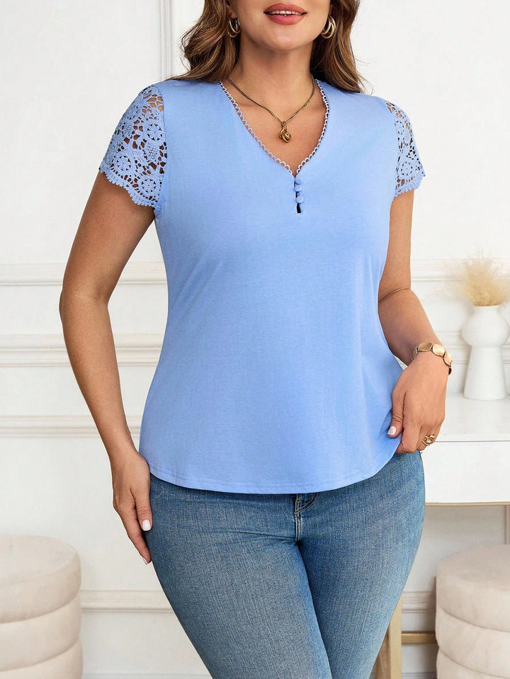 Tricou SHEIN, albastru