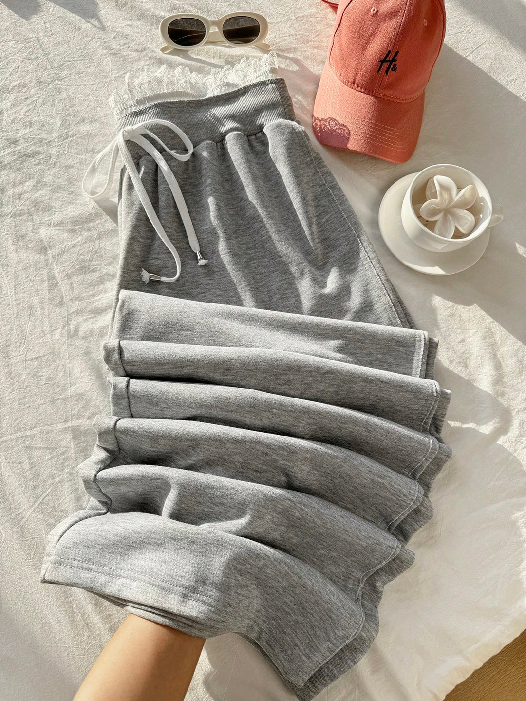 Pantaloni SHEIN, gri