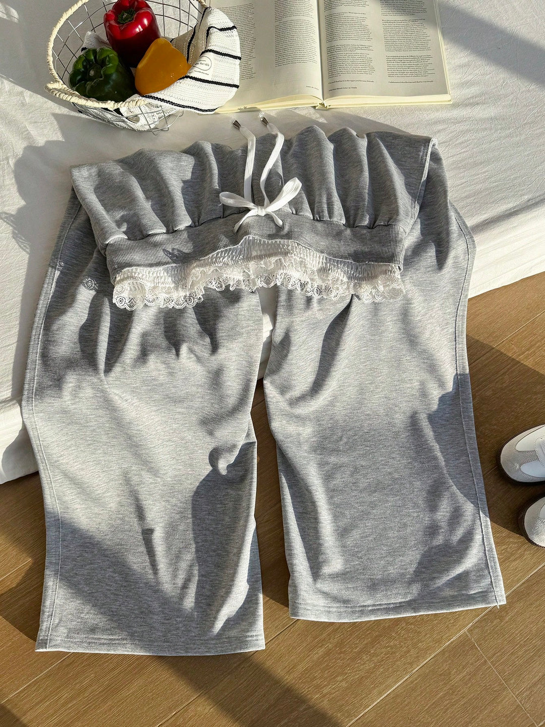 Pantaloni SHEIN, gri