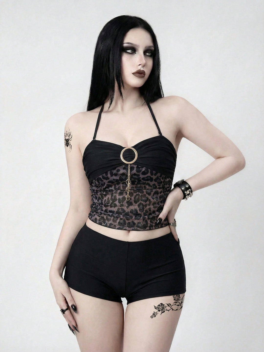 Costum de baie SHEIN, mix culori