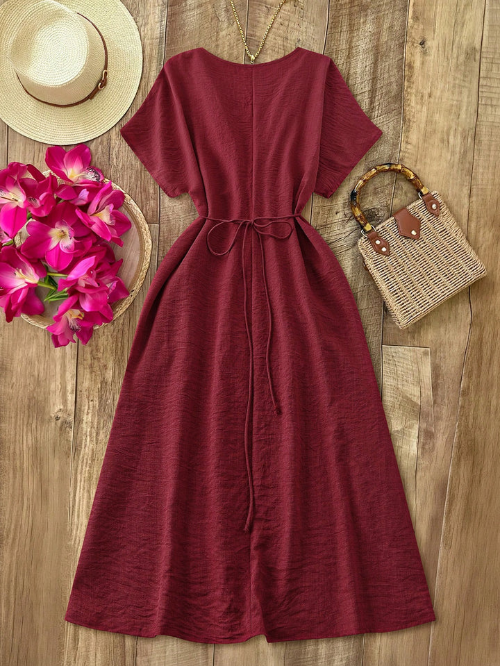 Rochie SHEIN, maro