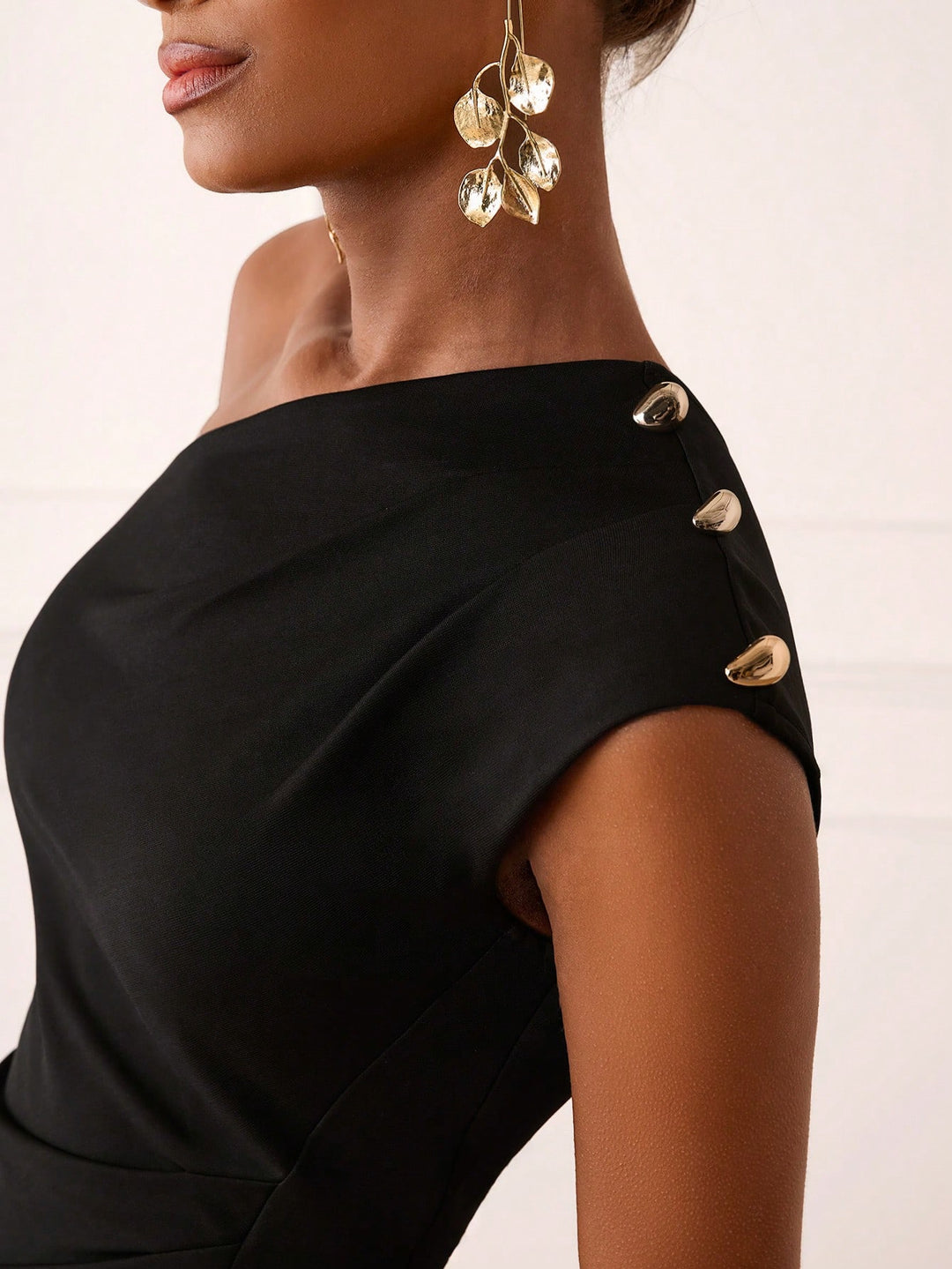 Rochie midi SHEIN, negru