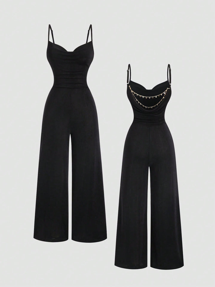 Salopetă SHEIN, negru