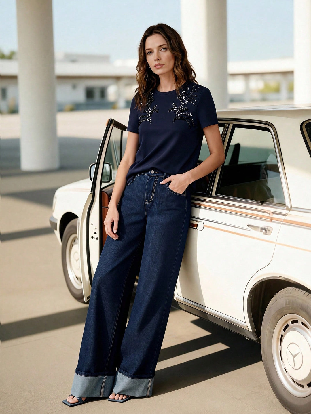 Tricou SHEIN, albastru