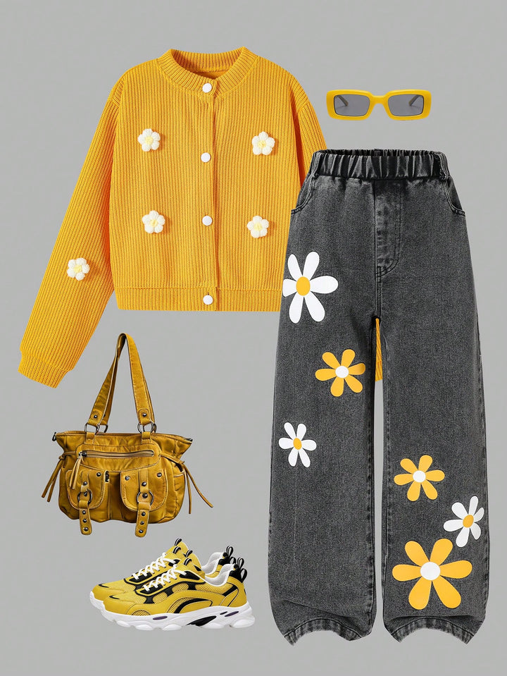 Cardigan SHEIN, galben