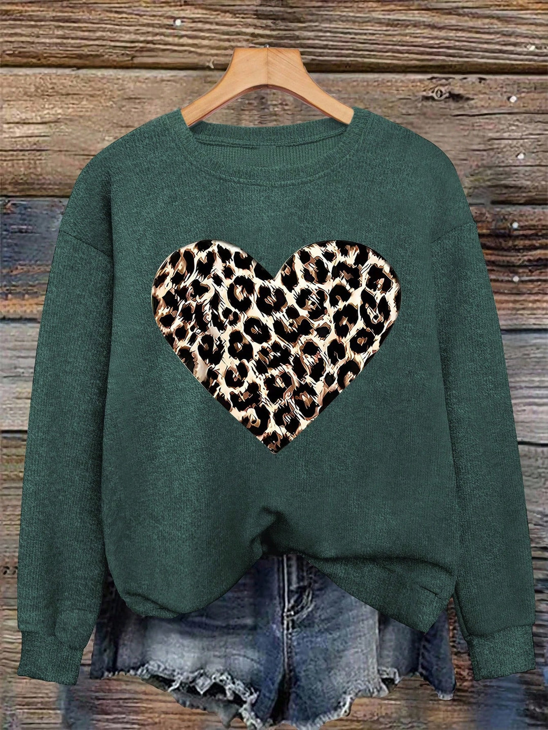 Pulover SHEIN, verde