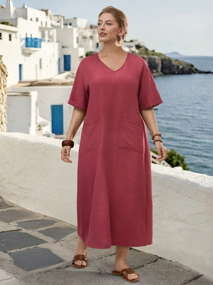 Rochie SHEIN, maro