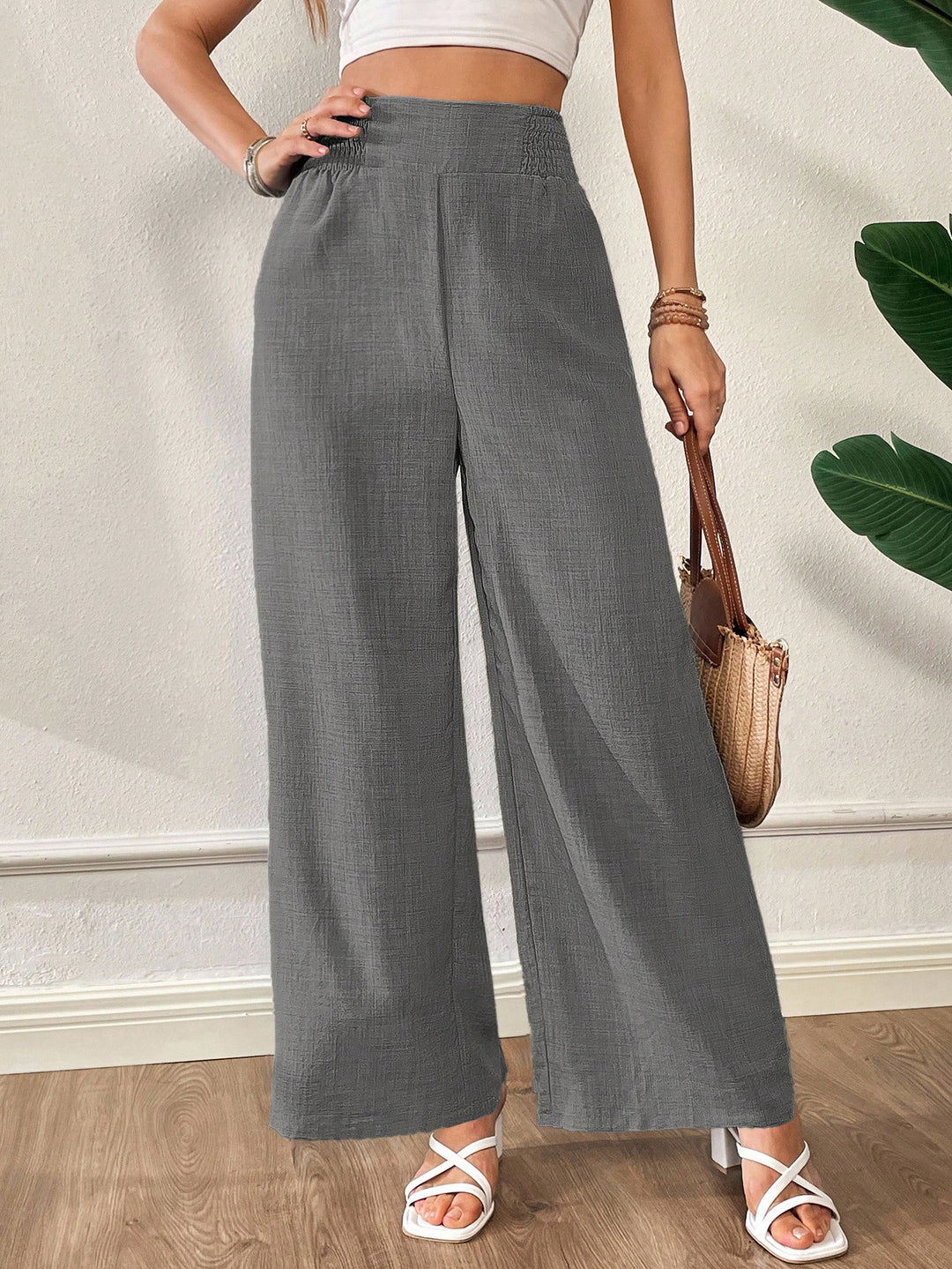 Pantaloni SHEIN, gri