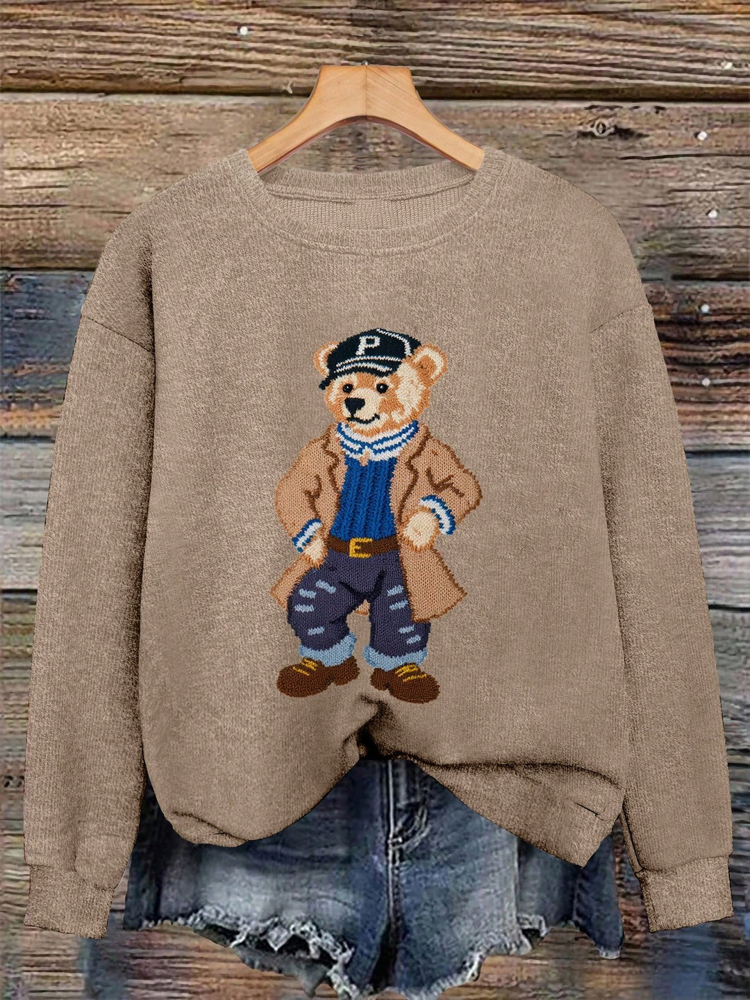 Pulover SHEIN, bej