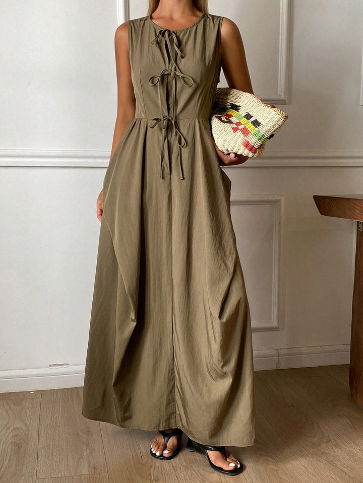 Rochie midi SHEIN, verde