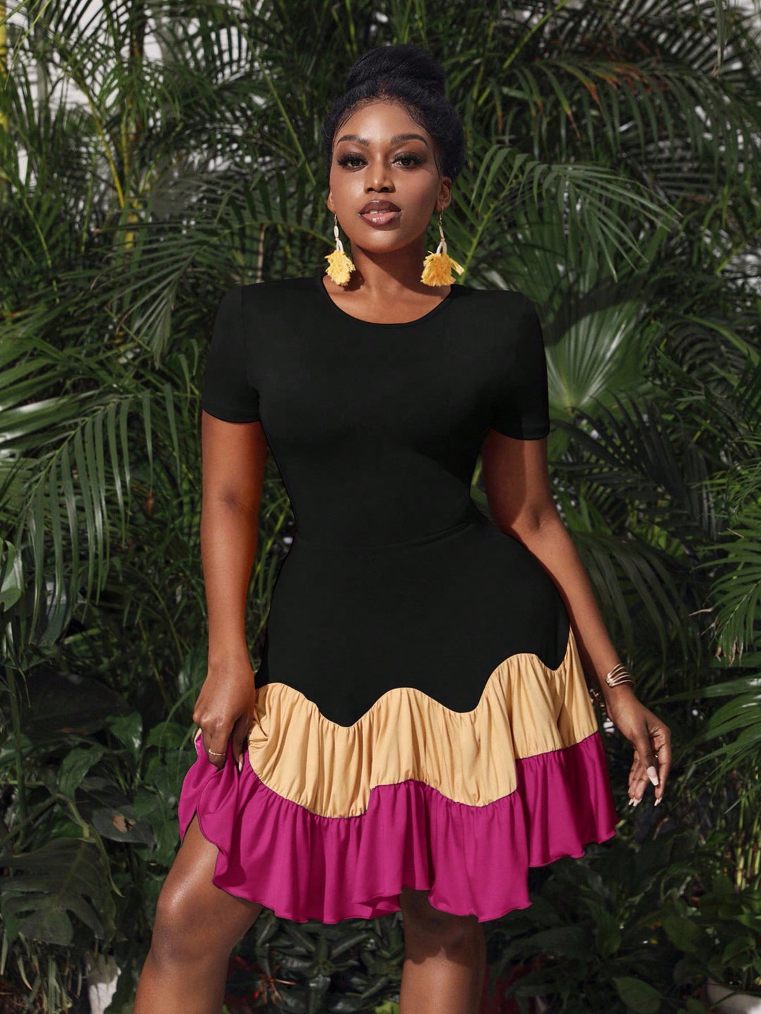 Rochie mini SHEIN, mix culori