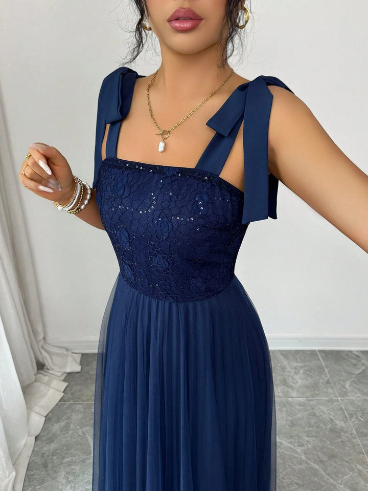 Rochie de ocazie SHEIN, albastru