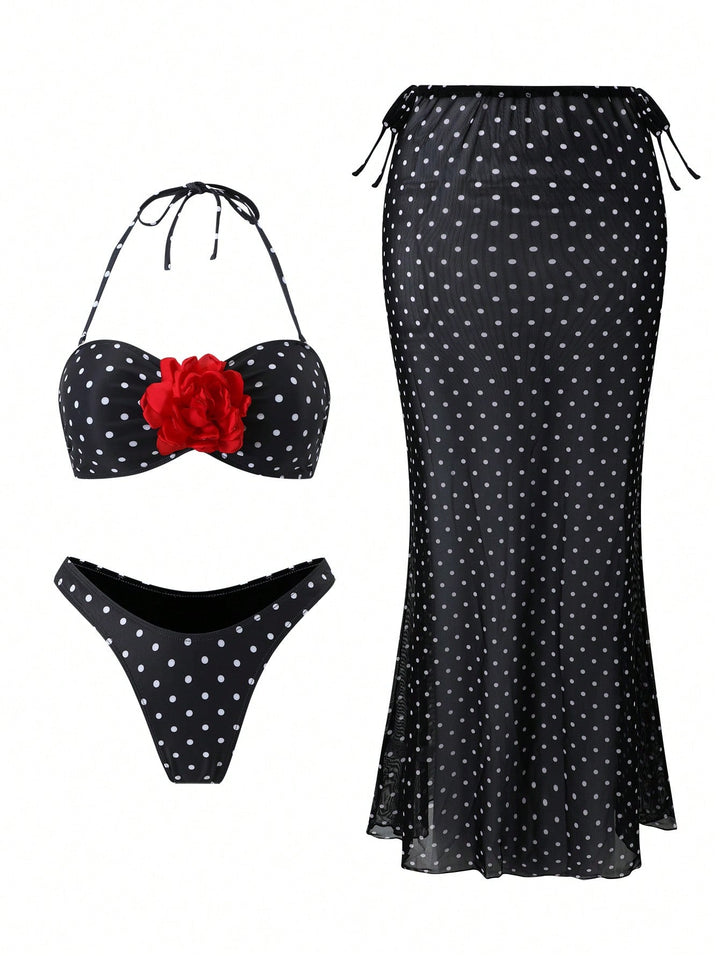 Set bikini SHEIN, mix culori