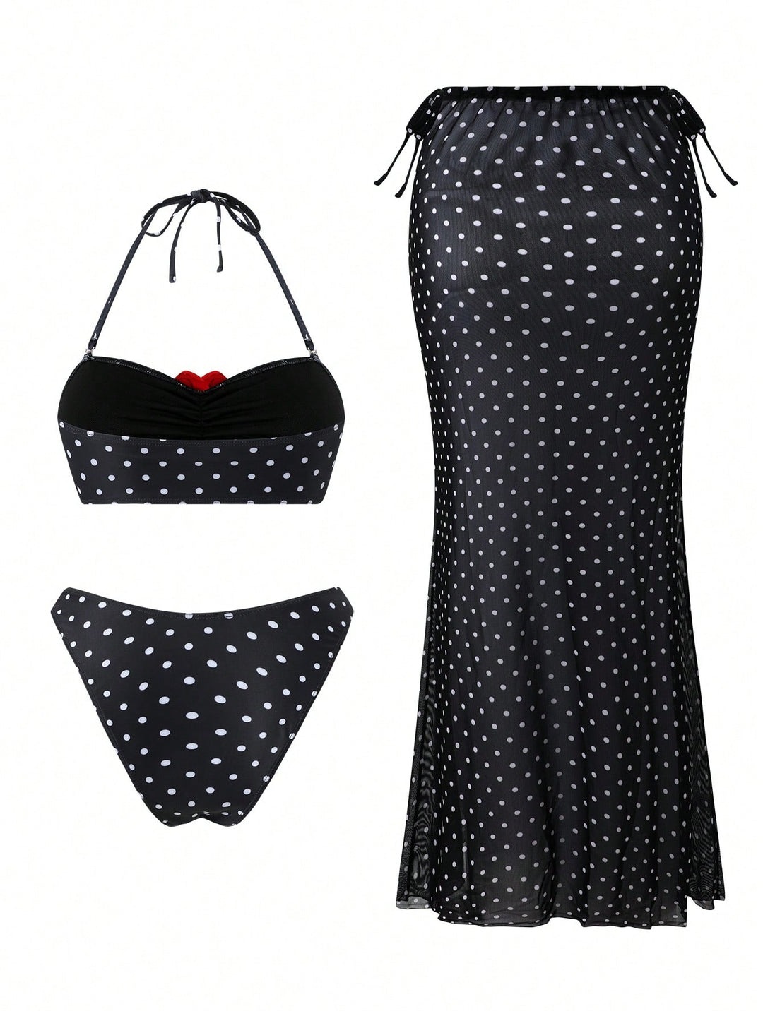 Set bikini SHEIN, mix culori