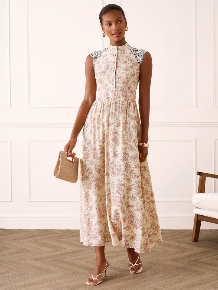 Rochie maxi SHEIN, mix culori