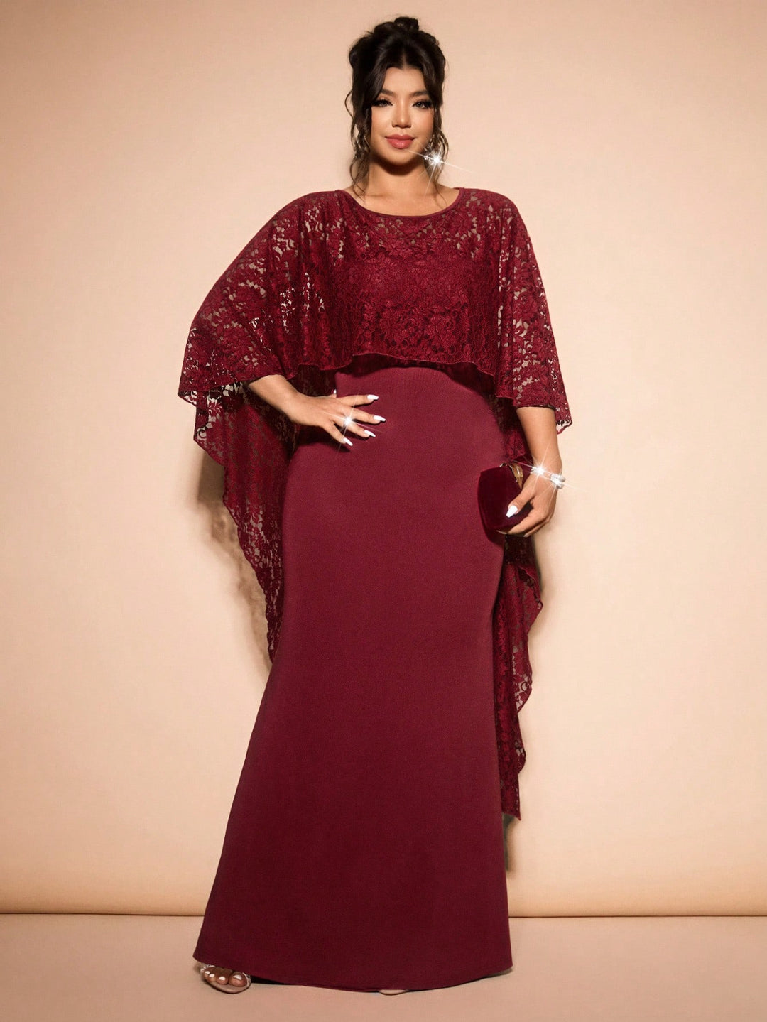 Rochie SHEIN, vișiniu